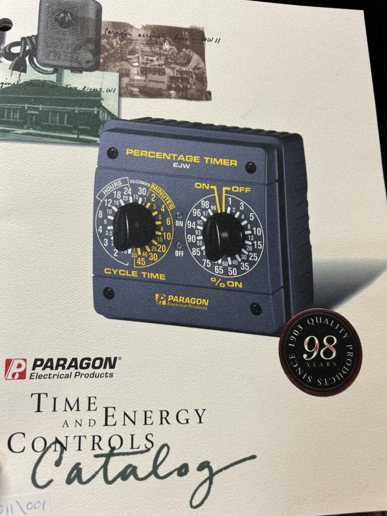 Paragon Electrical Products catalog